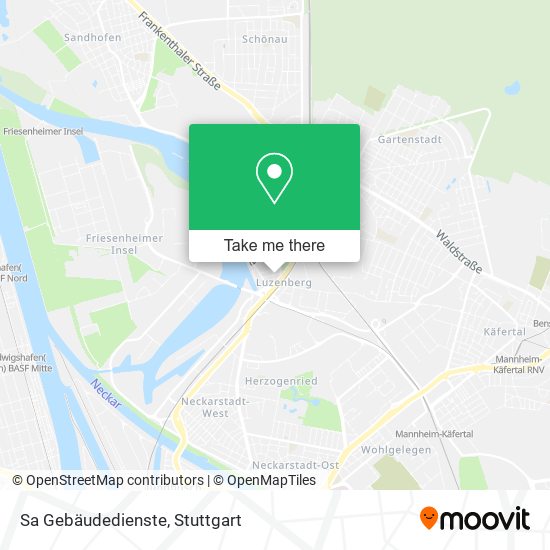 Sa Gebäudedienste map
