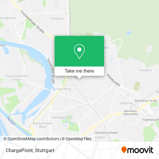 ChargePoint map