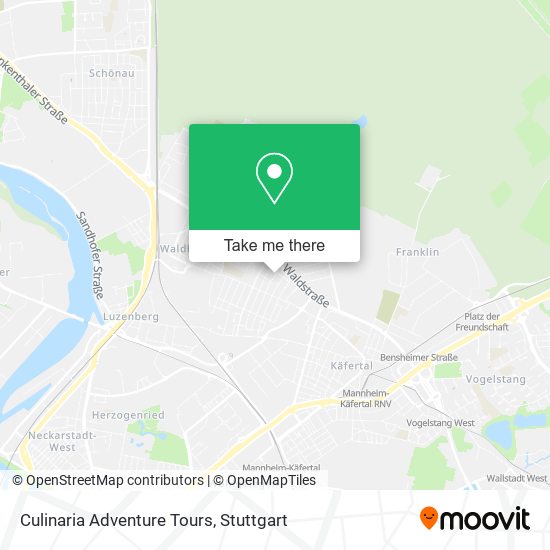 Culinaria Adventure Tours map