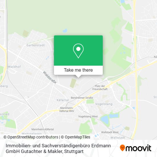 Immobilien- und Sachverständigenbüro Erdmann GmbH Gutachter & Makler map