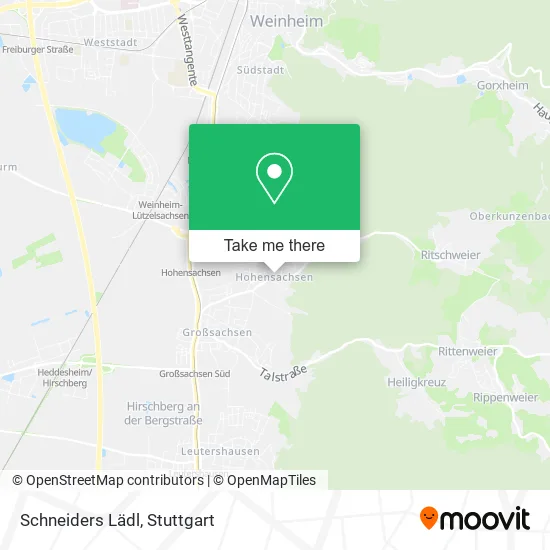 Карта Schneiders Lädl