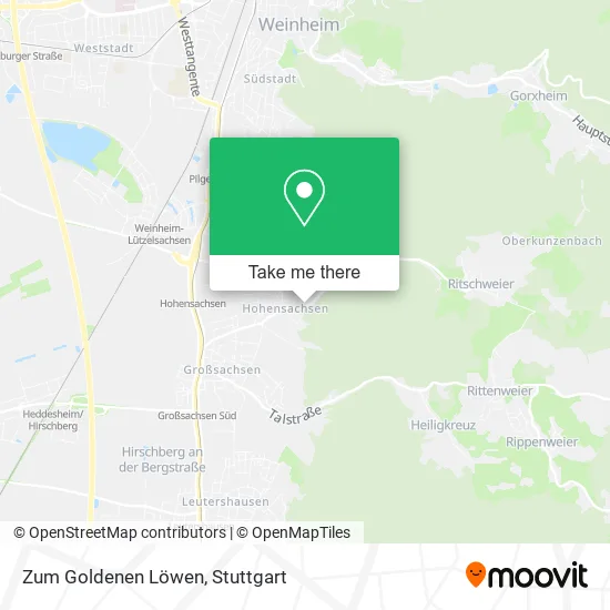 Карта Zum Goldenen Löwen