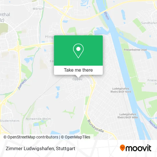 Карта Zimmer Ludwigshafen
