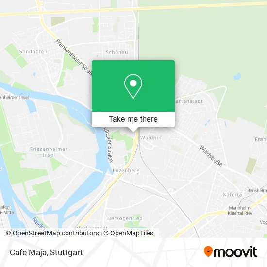 Карта Cafe Maja