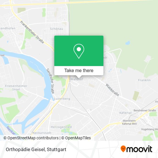Карта Orthopädie Geisel