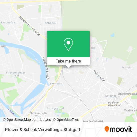 Pfützer & Schenk Verwaltungs map