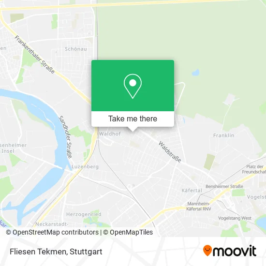 Карта Fliesen Tekmen
