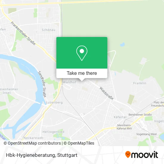 Карта Hbk-Hygieneberatung