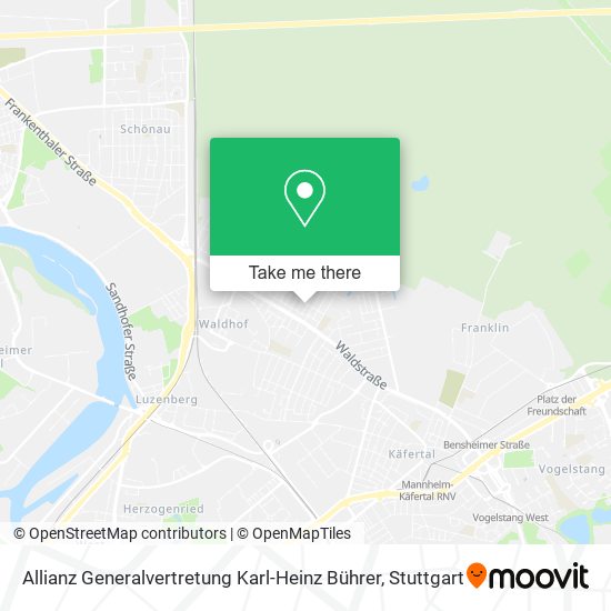 Allianz Generalvertretung Karl-Heinz Bührer map