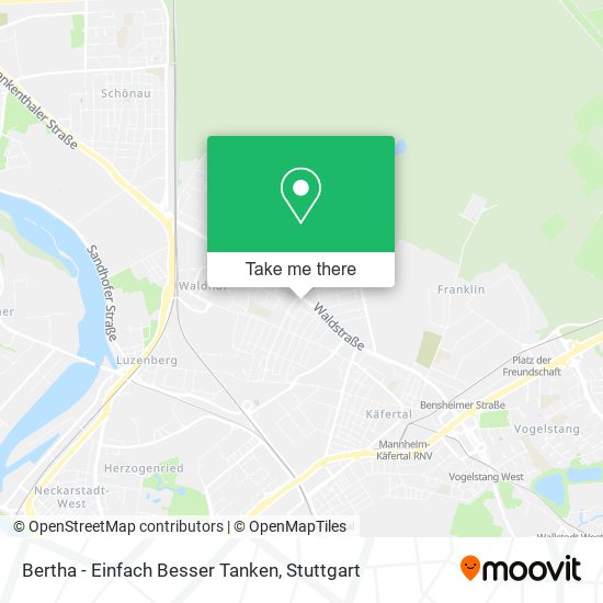 Карта Bertha - Einfach Besser Tanken