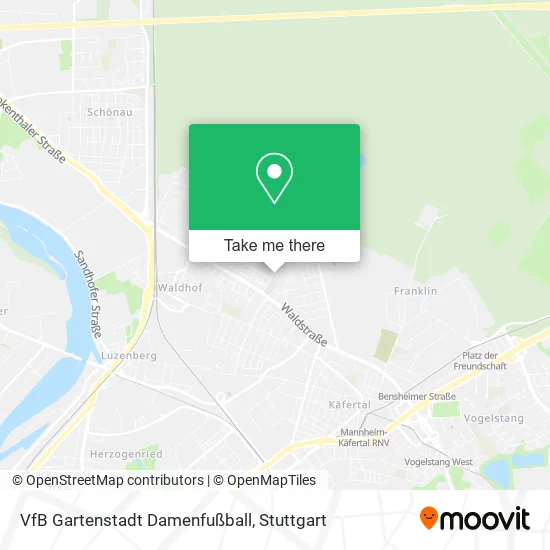 Карта VfB Gartenstadt Damenfußball
