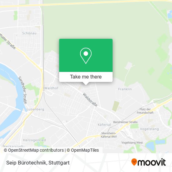 Seip Bürotechnik map