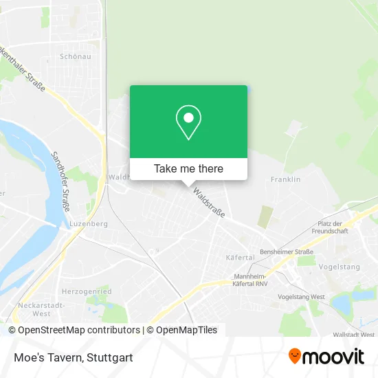 Карта Moe's Tavern