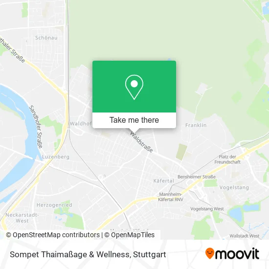 Карта Sompet Thaimaßage & Wellness