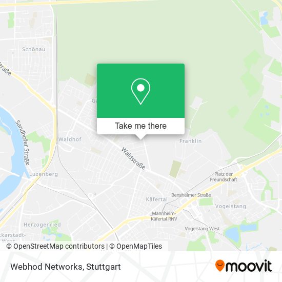 Карта Webhod Networks