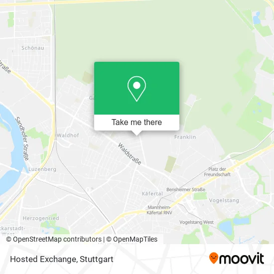 Карта Hosted Exchange