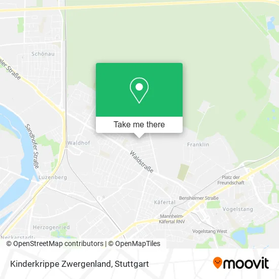 Карта Kinderkrippe Zwergenland