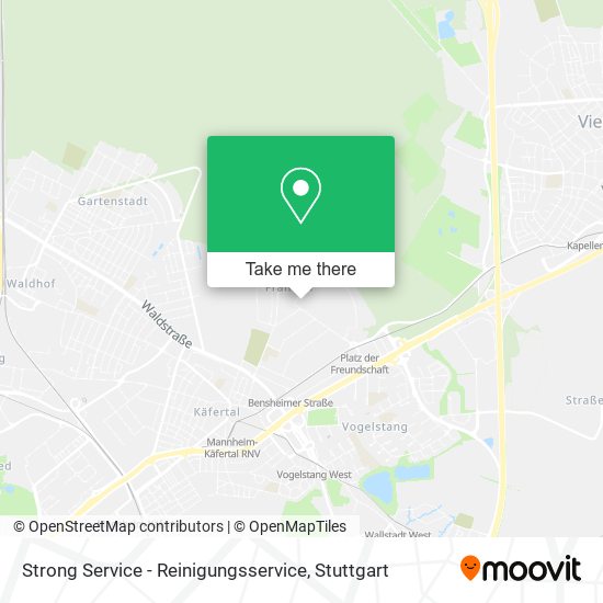 Карта Strong Service - Reinigungsservice