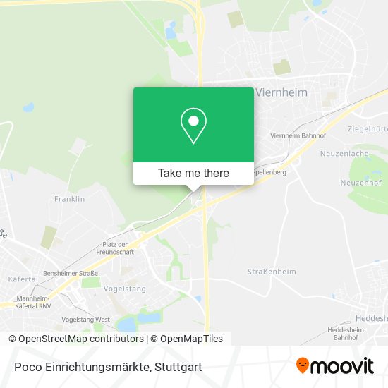 Poco Einrichtungsmärkte map