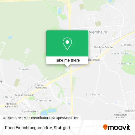 Карта Poco Einrichtungsmärkte