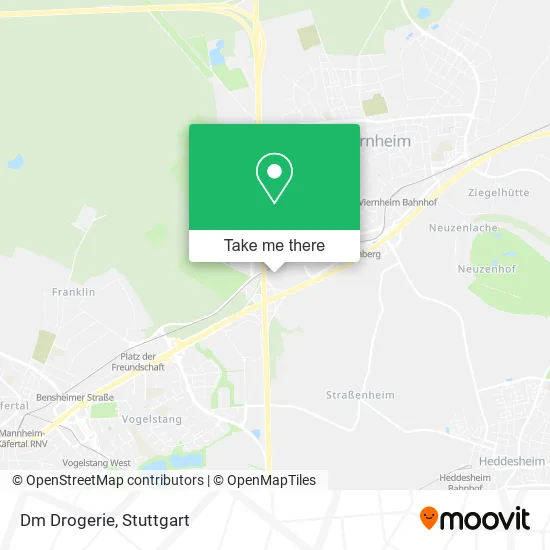 Dm Drogerie map