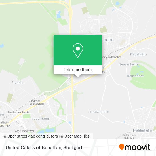 United Colors of Benetton map