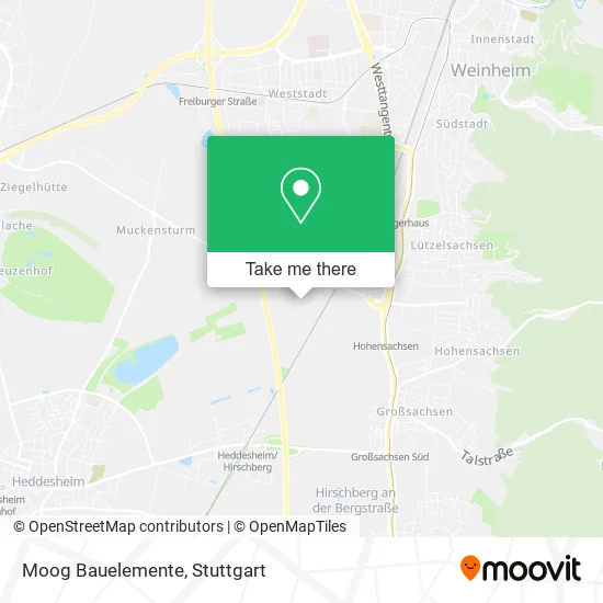 Карта Moog Bauelemente