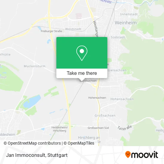 Карта Jan Immoconsult