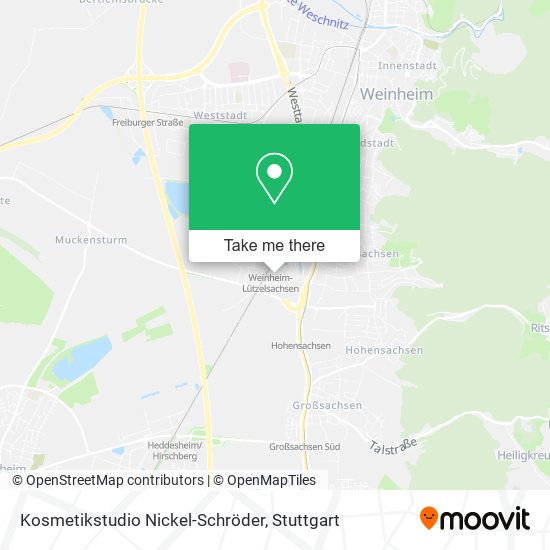 Kosmetikstudio Nickel-Schröder map