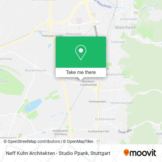 Neff Kuhn Architekten - Studio Ppank map