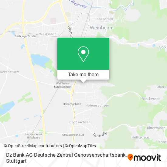 Карта Dz Bank AG Deutsche Zentral Genossenschaftsbank