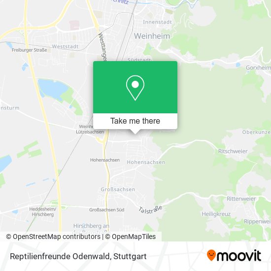 Reptilienfreunde Odenwald map