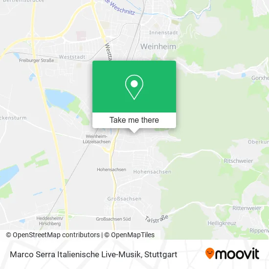 Карта Marco Serra Italienische Live-Musik