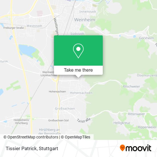 Карта Tissier Patrick