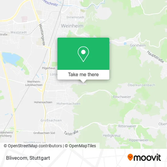Карта Blivecom