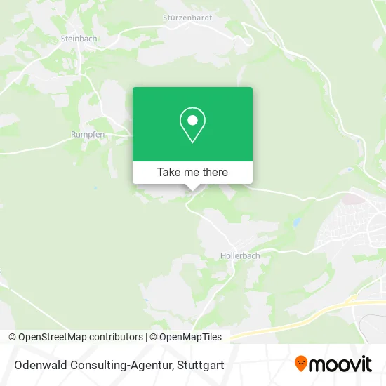 Карта Odenwald Consulting-Agentur