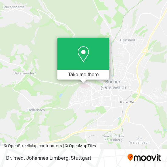 Dr. med. Johannes Limberg map
