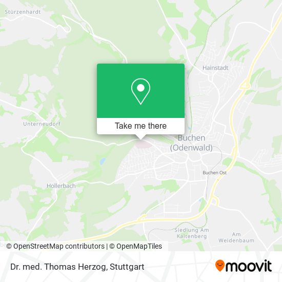 Dr. med. Thomas Herzog map