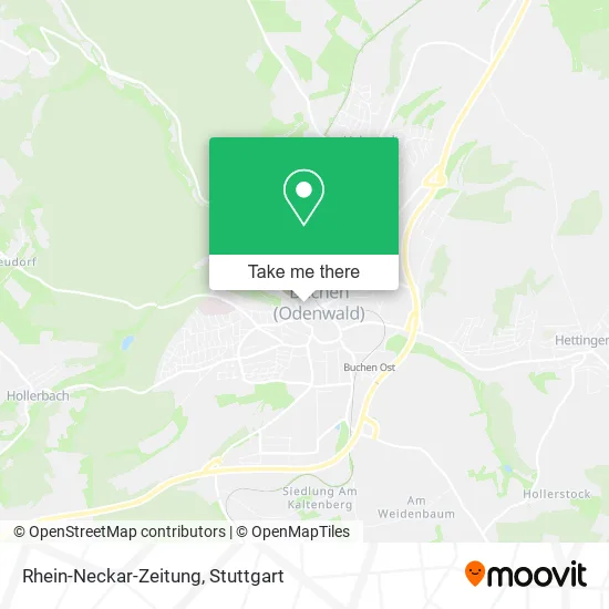 Карта Rhein-Neckar-Zeitung