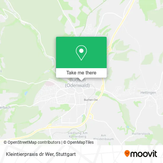 Карта Kleintierpraxis dr Wer
