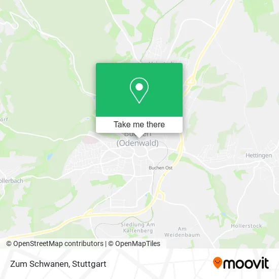 Карта Zum Schwanen