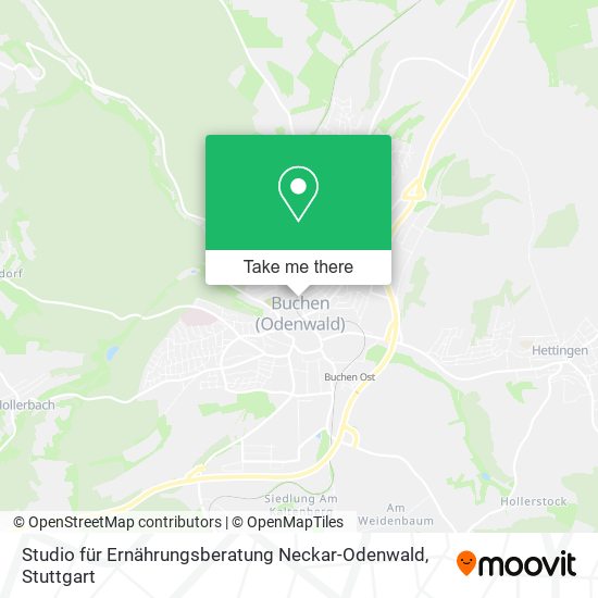 Studio für Ernährungsberatung Neckar-Odenwald map