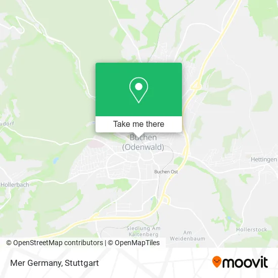 Карта Mer Germany