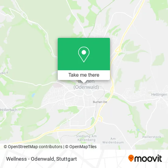 Карта Wellness - Odenwald