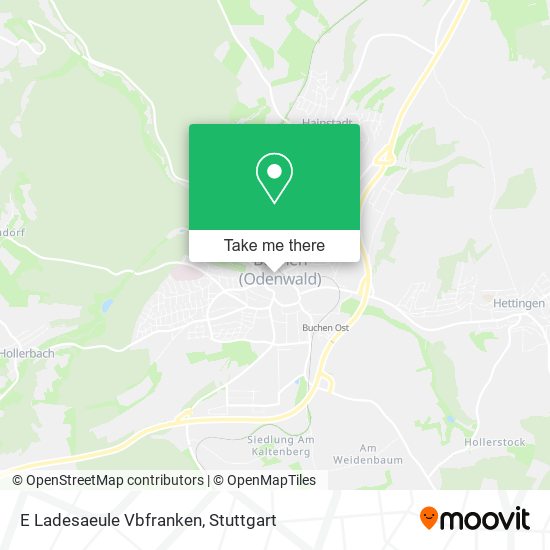 E Ladesaeule Vbfranken map