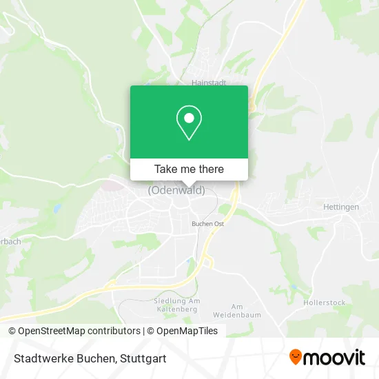 Карта Stadtwerke Buchen