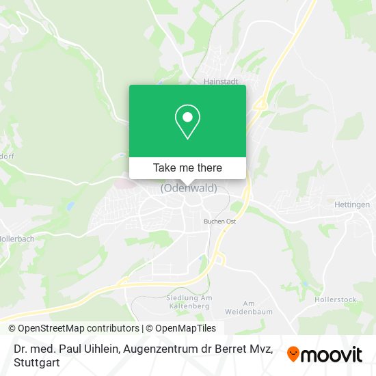 Dr. med. Paul Uihlein, Augenzentrum dr Berret Mvz map