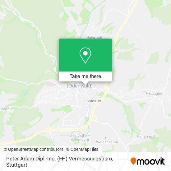 Peter Adam Dipl.-Ing. (FH) Vermessungsbüro map