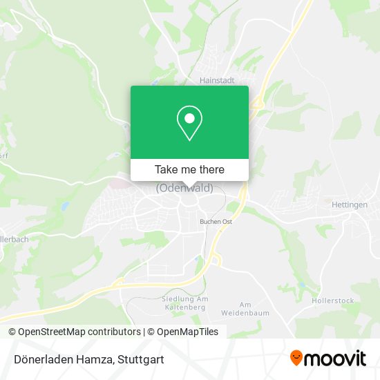 Dönerladen Hamza map
