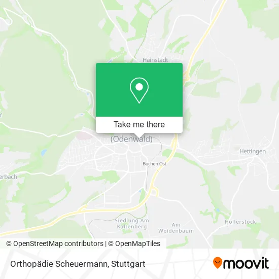 Карта Orthopädie Scheuermann